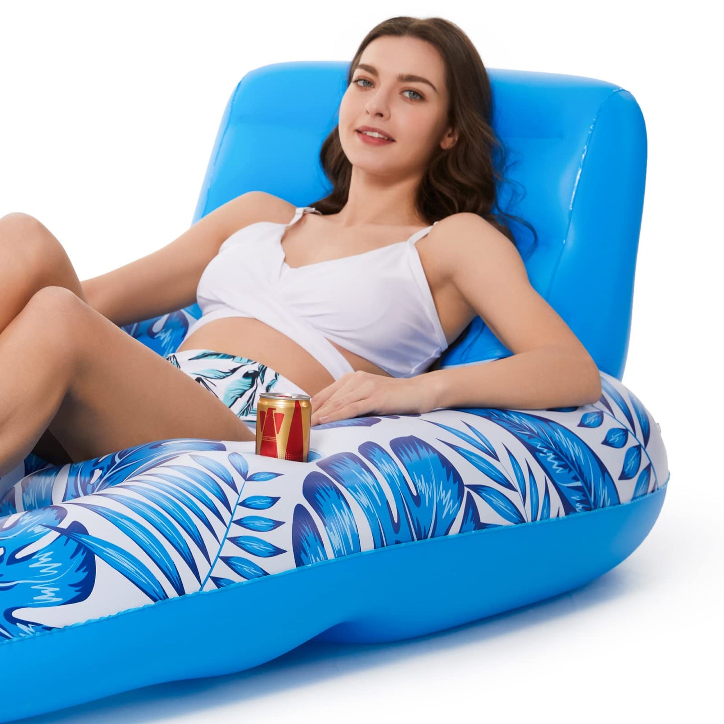 Inflatable Pool Float Adult + 1PC Rocket Float for Pool