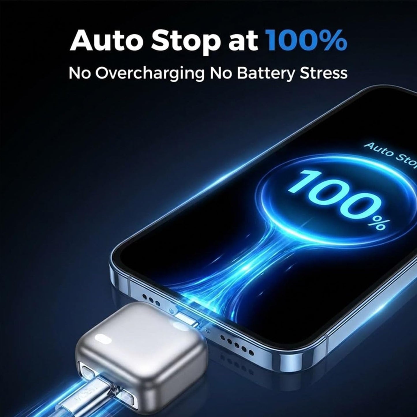 Smart Auto Stop Charging Adapter