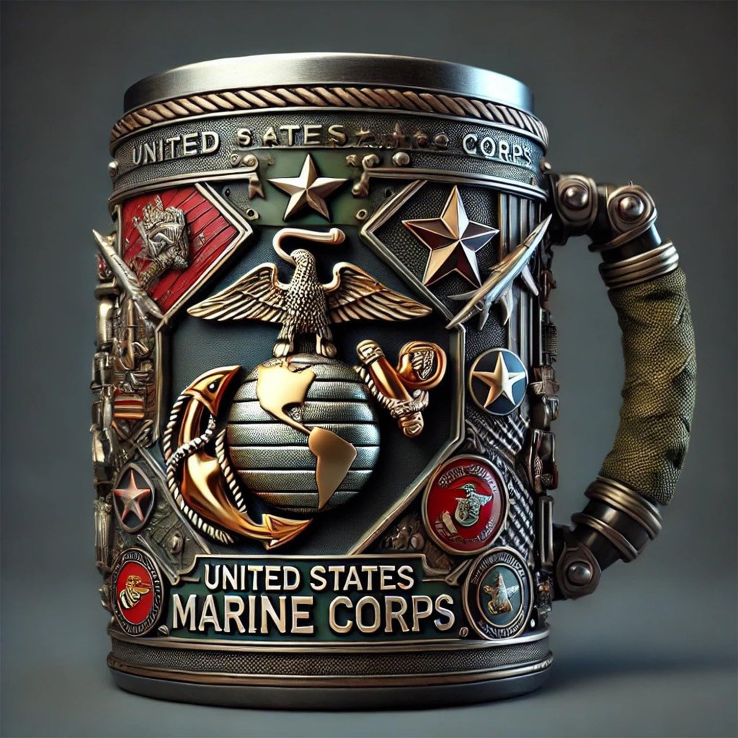 Military 3D Mug For Memorial Day