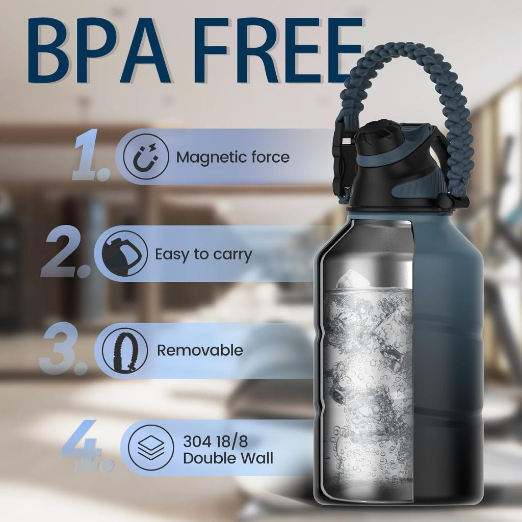 RAYMYLO Insulated Water Bottle